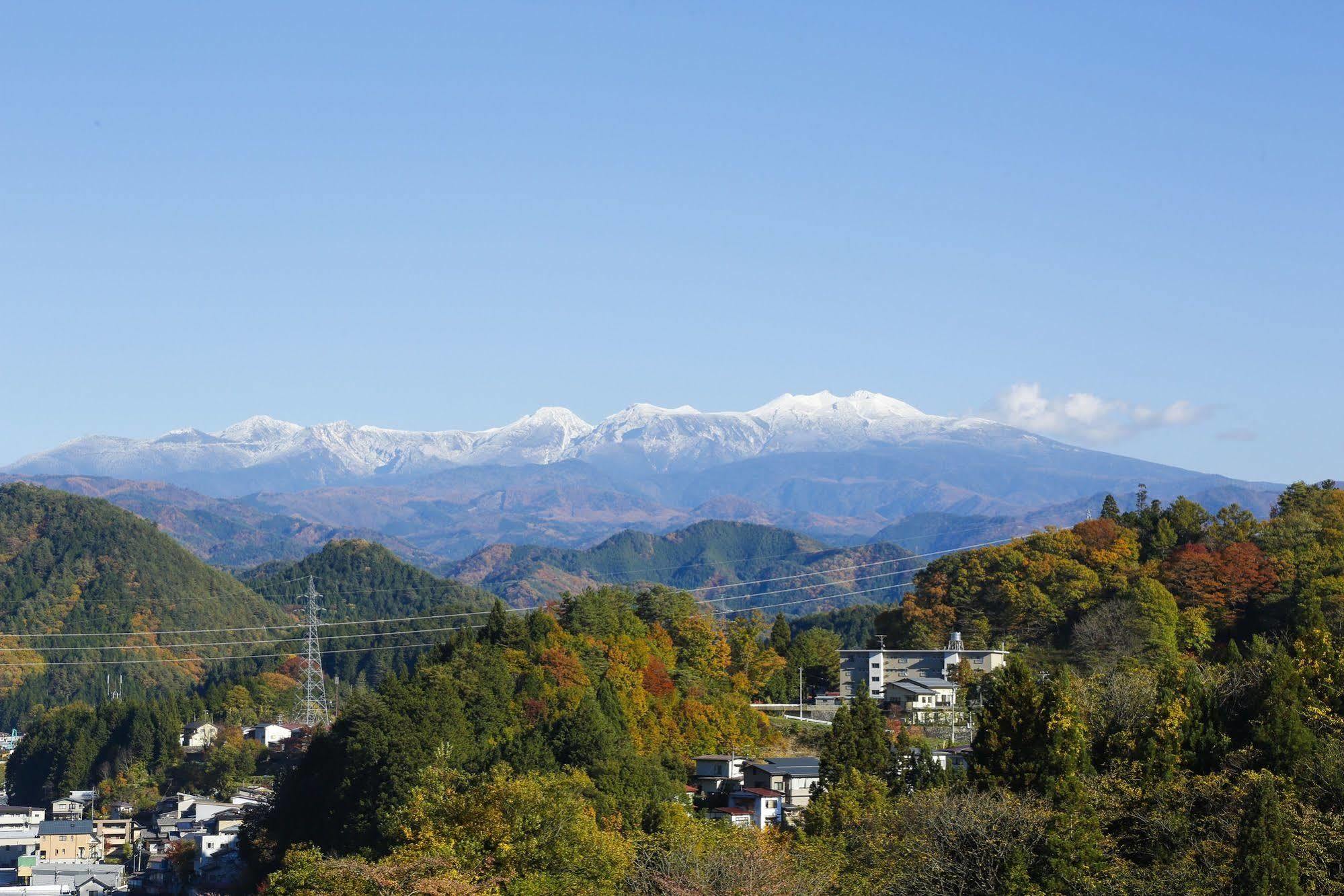 Takayama Kanko Hotel Buitenkant foto